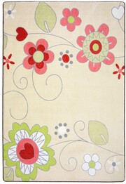 Joy Carpets Kid Essentials Pretty Posies Multi